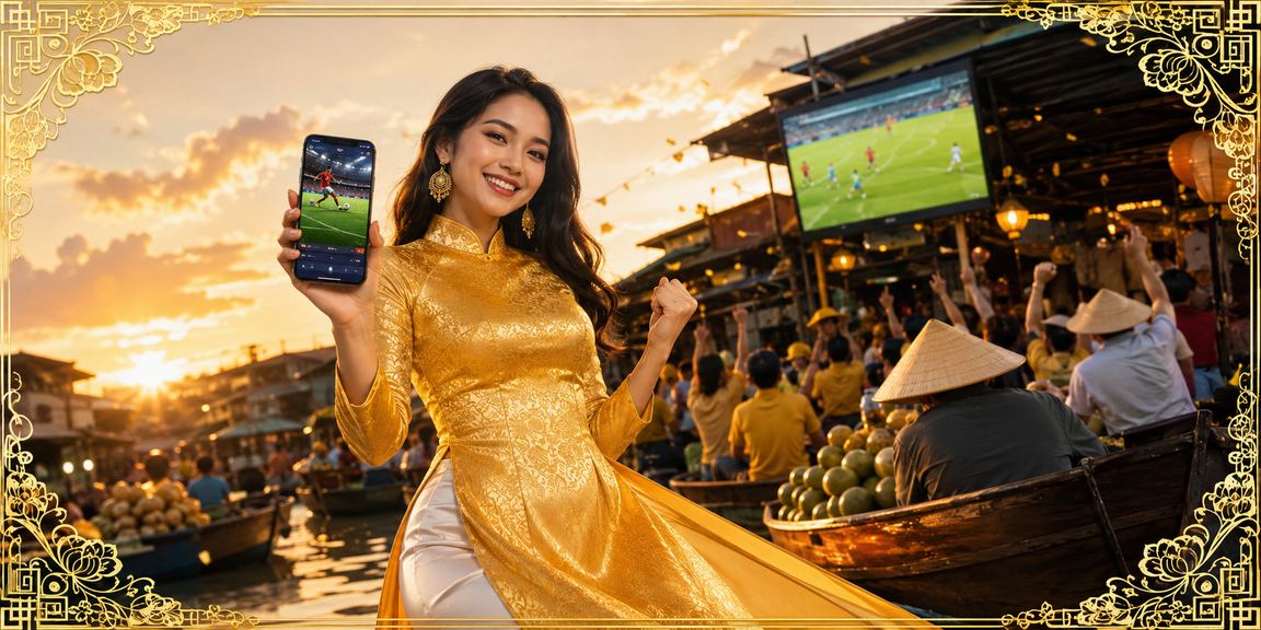 Người chơi cá cược tại Cần Thơ diện áo dài tham gia cược thể thao