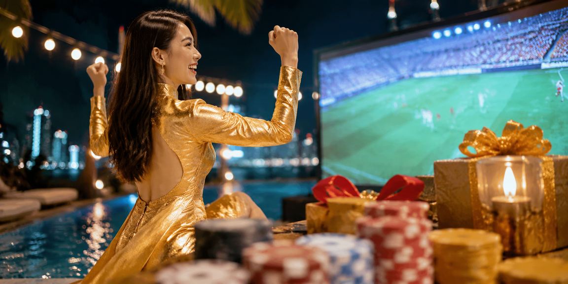 Người chơi cá cược ở Nha Trang với trang phục áo dài truyền thống